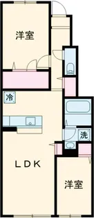 Clasia Jindaiji【1階】の間取り