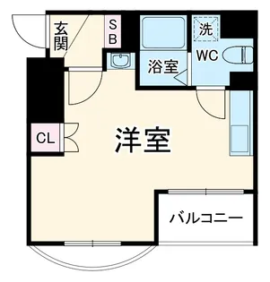 T’S garden稲城【211号室】の間取り