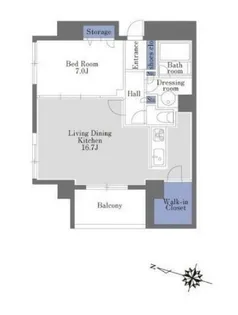 コンフォール池田山【1階】の間取り