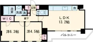 グランカーサ瑞江【6階】の間取り