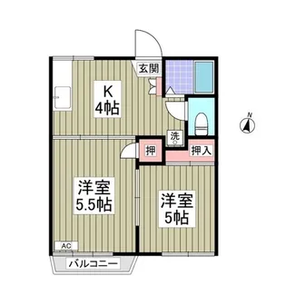 グランアロンジェ 旧マイハイツ浦和【2階】の間取り