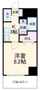 Ceres志賀本通【7階】の間取り