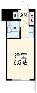 ライオンズプラザ元住吉【3階】の間取り