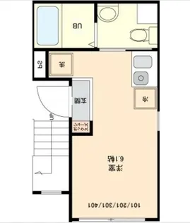 アイリス洗足【1階】の間取り