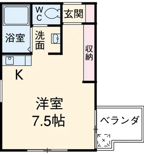 フウロ【2階】の間取り