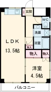 CASA小野寺【4階】の間取り