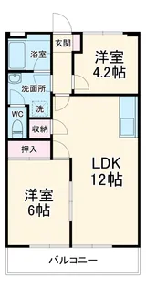 アネックスユタカ【2階】の間取り