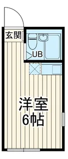 ユナイト初音ミックスナッツ【101号室】の間取り