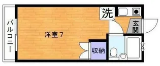 フォーライフ東葛西【202号室】の間取り