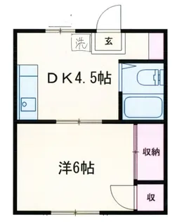 コーポモリ【1階】の間取り