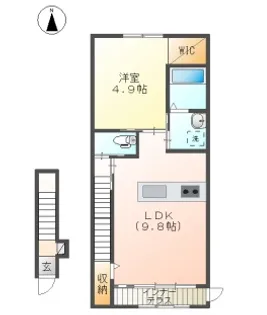 ARPEGE【2階】の間取り