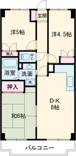 エフ・ワンマンション【204号室】の間取り