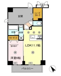 みらいビル【2階】の間取り