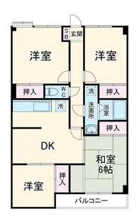 アビタテラ【402号室】の間取り