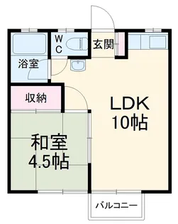 コーポ荒井【2階】の間取り
