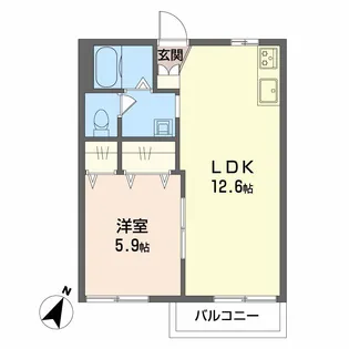 ファミール純?【2階】の間取り