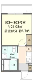 中新田新築A号棟【3階】の間取り