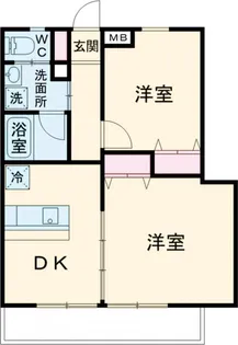 アステリア【203号室】の間取り