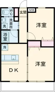 アステリア【1階】の間取り