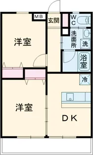 アステリア【1階】の間取り
