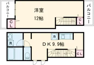 BESTRESIDENCE綾瀬【2階】の間取り