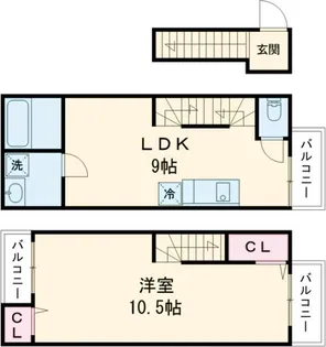 BESTRESIDENCE綾瀬【2階】の間取り