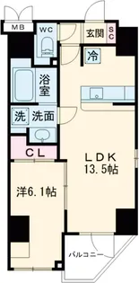 ニアレスタSUGAMO【10階】の間取り