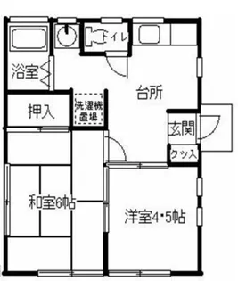 シルクハイツ【101号室】の間取り