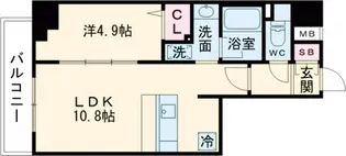 アイルプレミアム東京西新井【3階】の間取り
