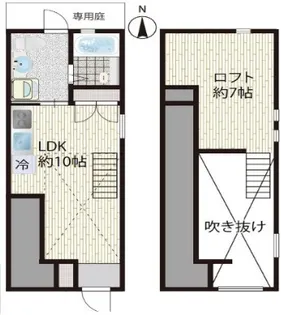 PLUS45【1階】の間取り