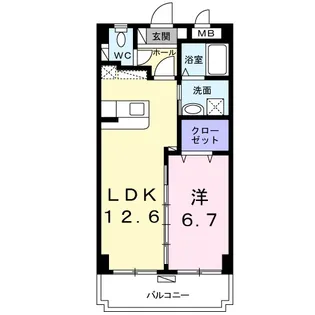 Sunfelix【1階】の間取り