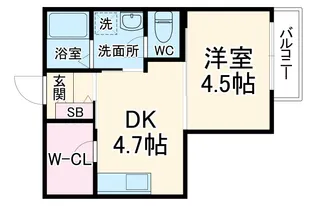 LーBASE藤田町【1階】の間取り