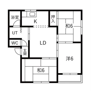 エクレール本庄西【202号室】の間取り