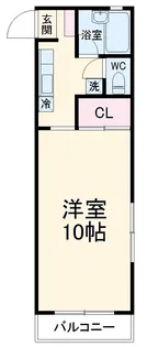 幕張ガーデン【0203号室】の間取り