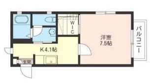 カーサリベルタ【2階】の間取り