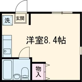 メゾンシャローム【1階】の間取り