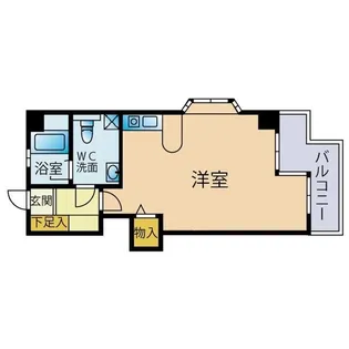 MKキャピタル桧原【4階】の間取り