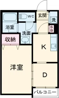 THE FOURTEEN【1階】の間取り