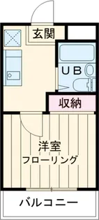 ラブリーメゾンファイン【301号室】の間取り