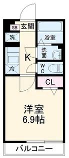 リブリ 町田Ⅱ【0201号室】の間取り