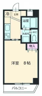 サンハイム長久手【3階】の間取り