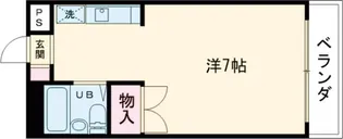 クリオにしぐち【301号室】の間取り