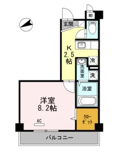 ラ・プランタン【3階】の間取り