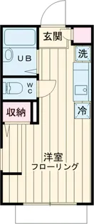 フェリーチェ【101号室】の間取り