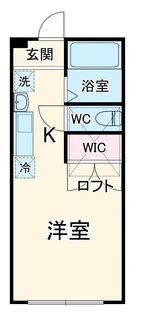 カーサフォルトゥーナ【202号室】の間取り