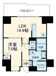 ザ・ハウス豊橋WEST 502号室【502号室】の間取り