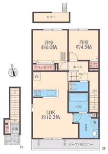 Belle Lead【2階】の間取り