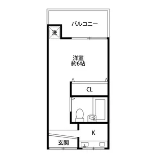 クレスト下新庄駅前【1階】の間取り