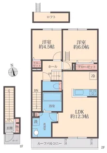Belle Lead【2階】の間取り