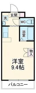 K‘S TOWER【10階】の間取り